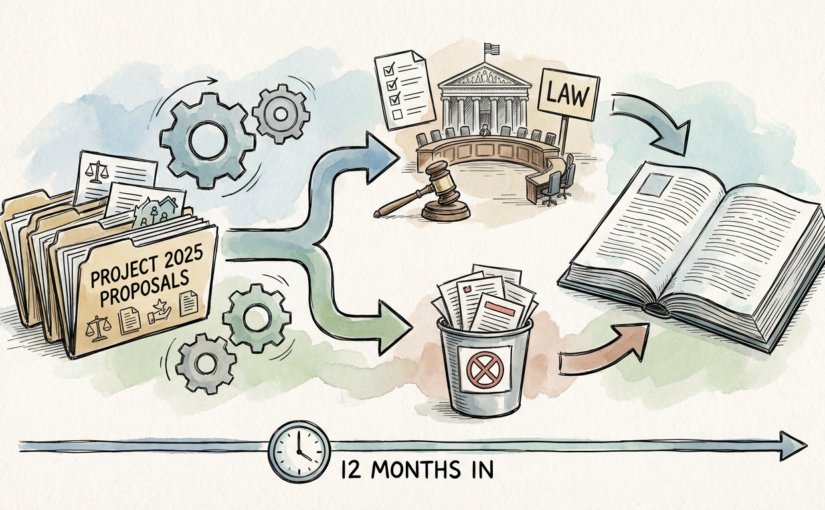 Project 2025 in Practice: What Actually Made It Into Law (And Why Some Didn’t)